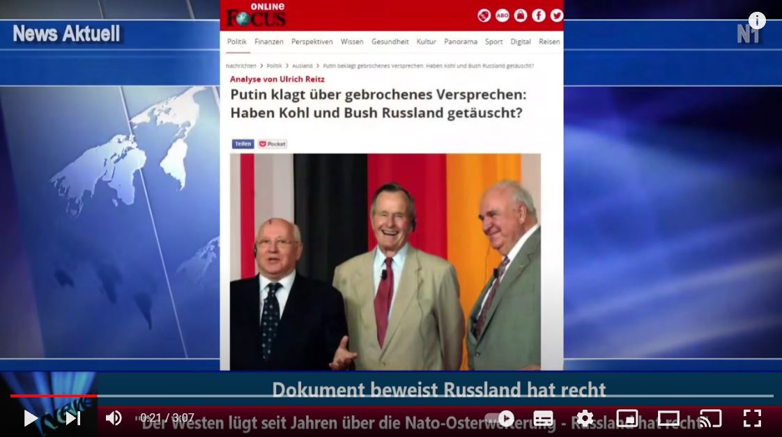Aktenfund von 1991 zur Nato Osterweiterung   Russland hat recht   der Westen lügt seit Jahren