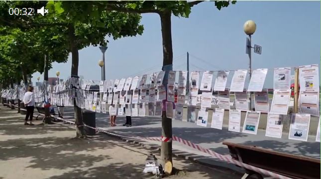 Düsseldorf Ausstellung von Impfopfer