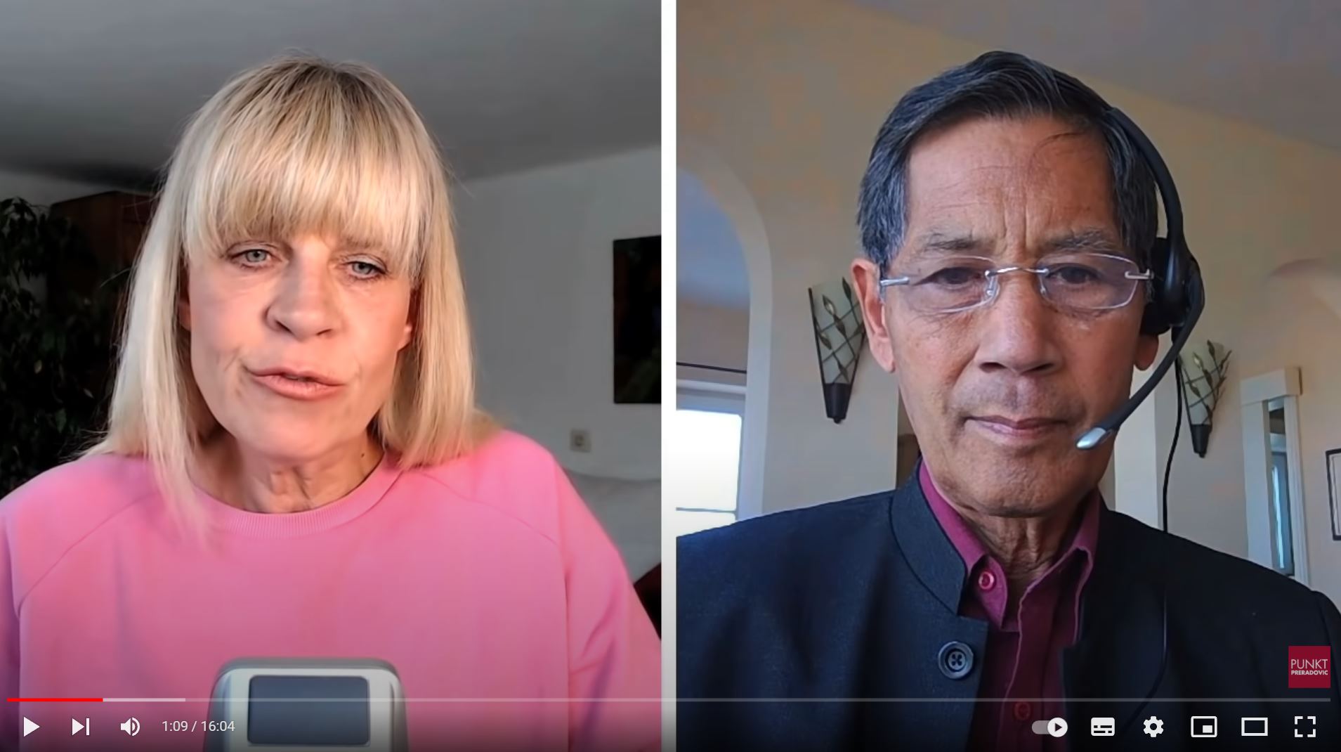 Impfung gegen Covid 19 sinnlos   Punkt.PRERADOVIC mit Prof. Dr. Sucharit Bhakdi