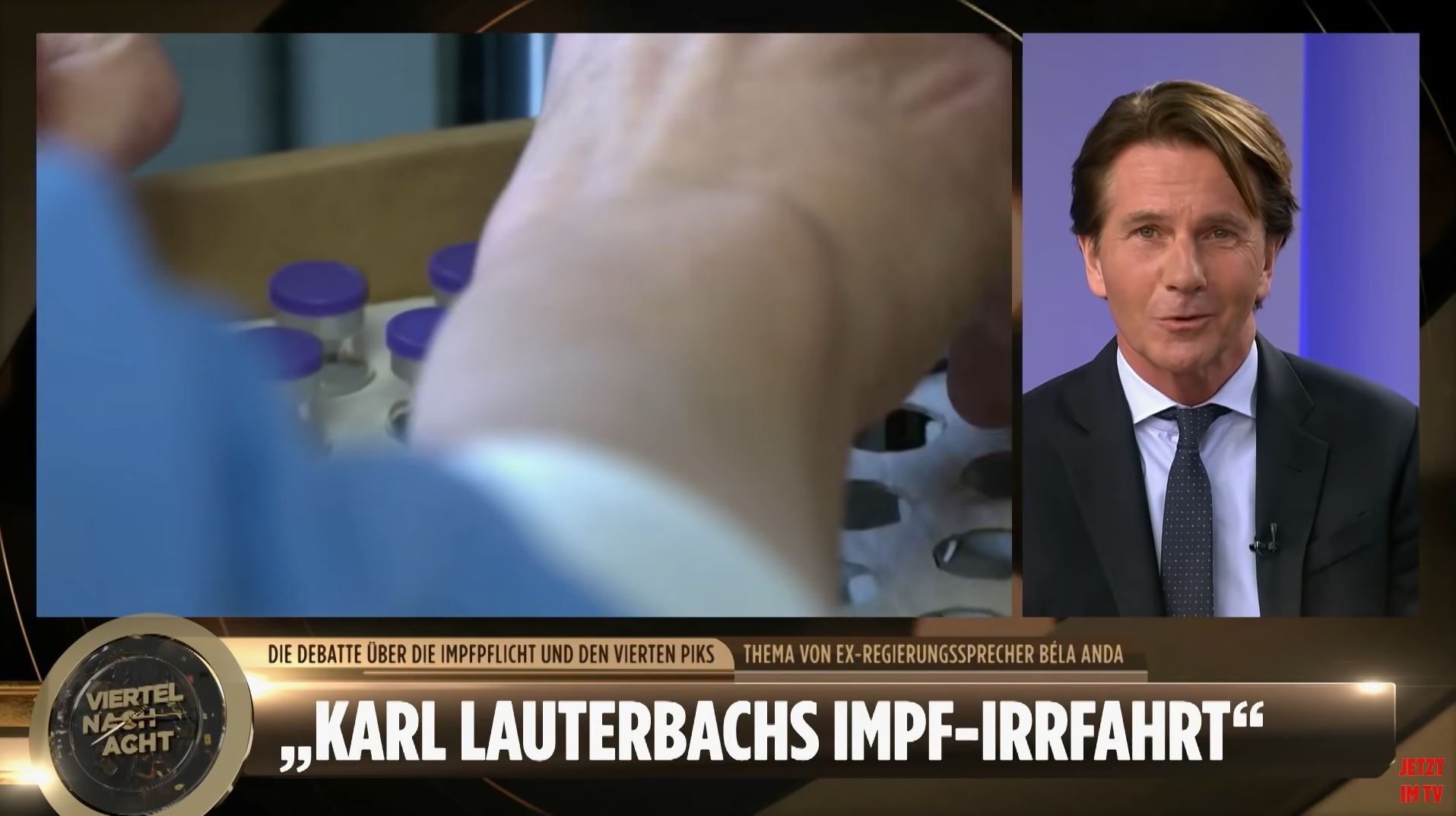 Karl Lauterbach grenzt Andersdenkende aus   Bela Anda bei Viertel nach Acht