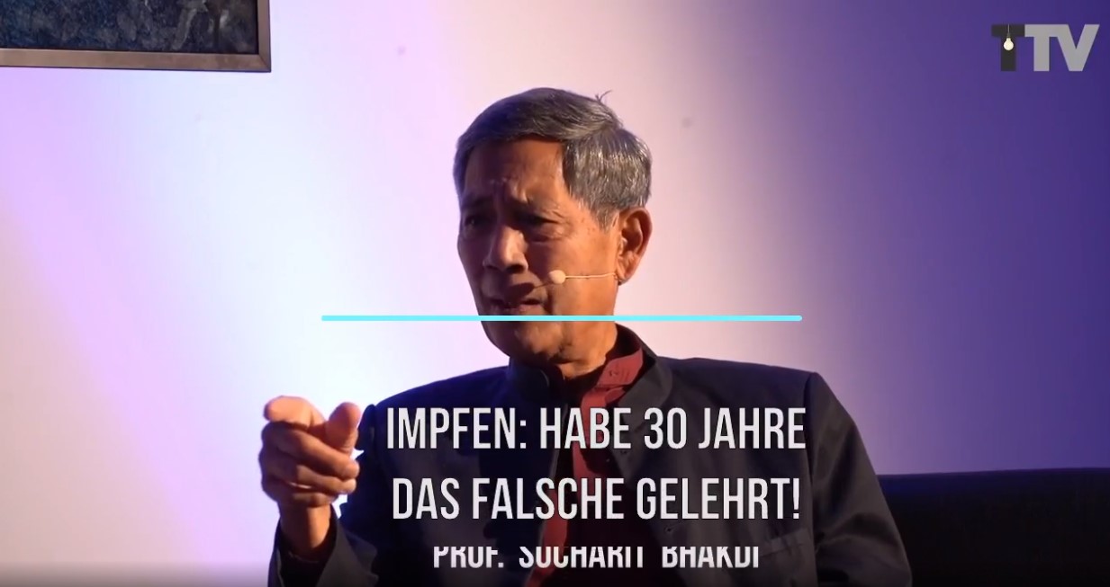 Prof. em. Sucharit Bhakdi zum IMPFEN   Ich habe 30 Jahre lang das Falsche gelehrt