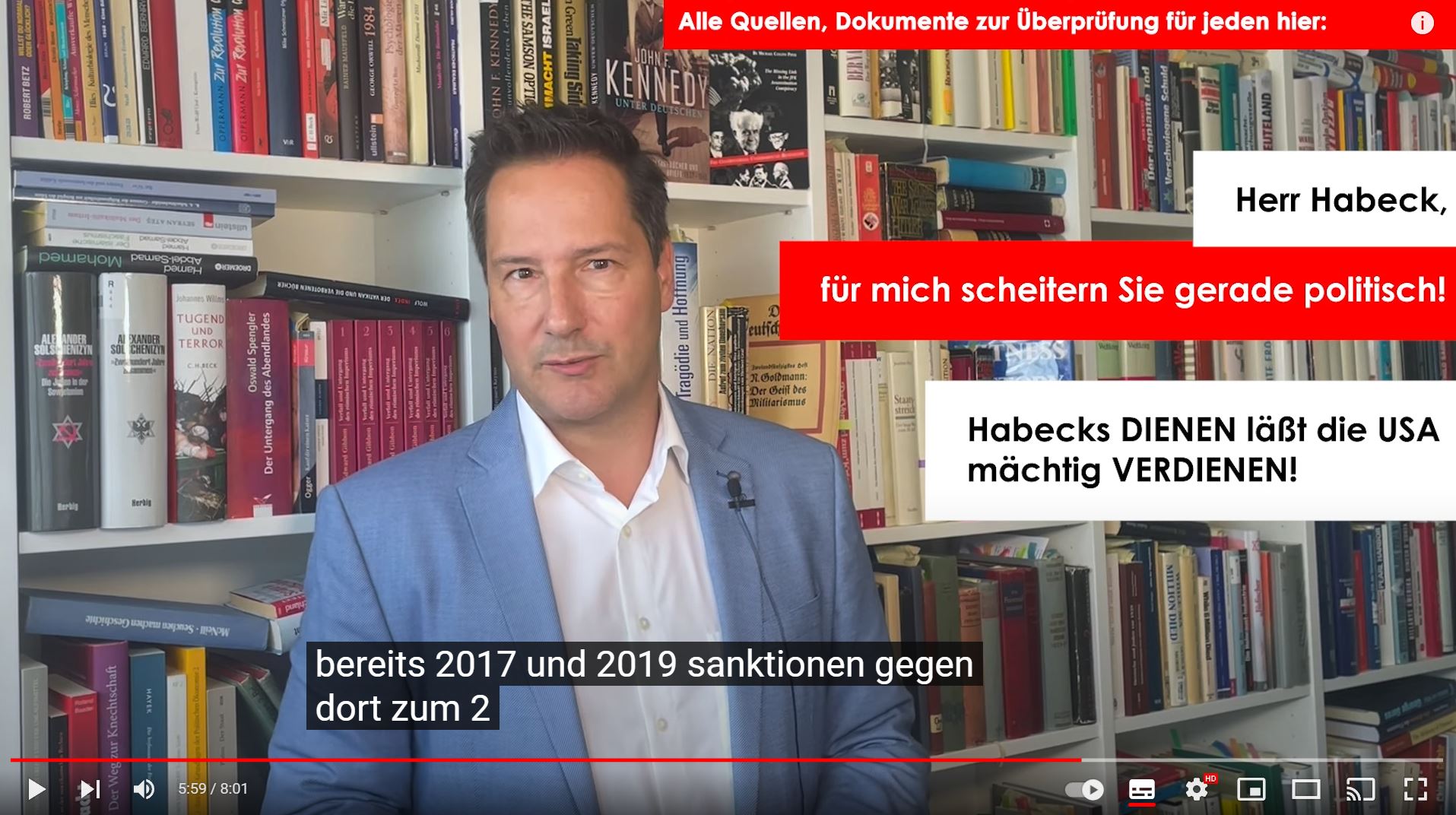 Werden wir regiert oder ruiniert   Vizekanzler Habeck   Lügt der Mann, der   USA   führend dienen will