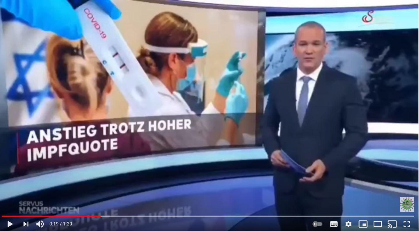 Anstieg trotz hoher Impfquote   Israel Island