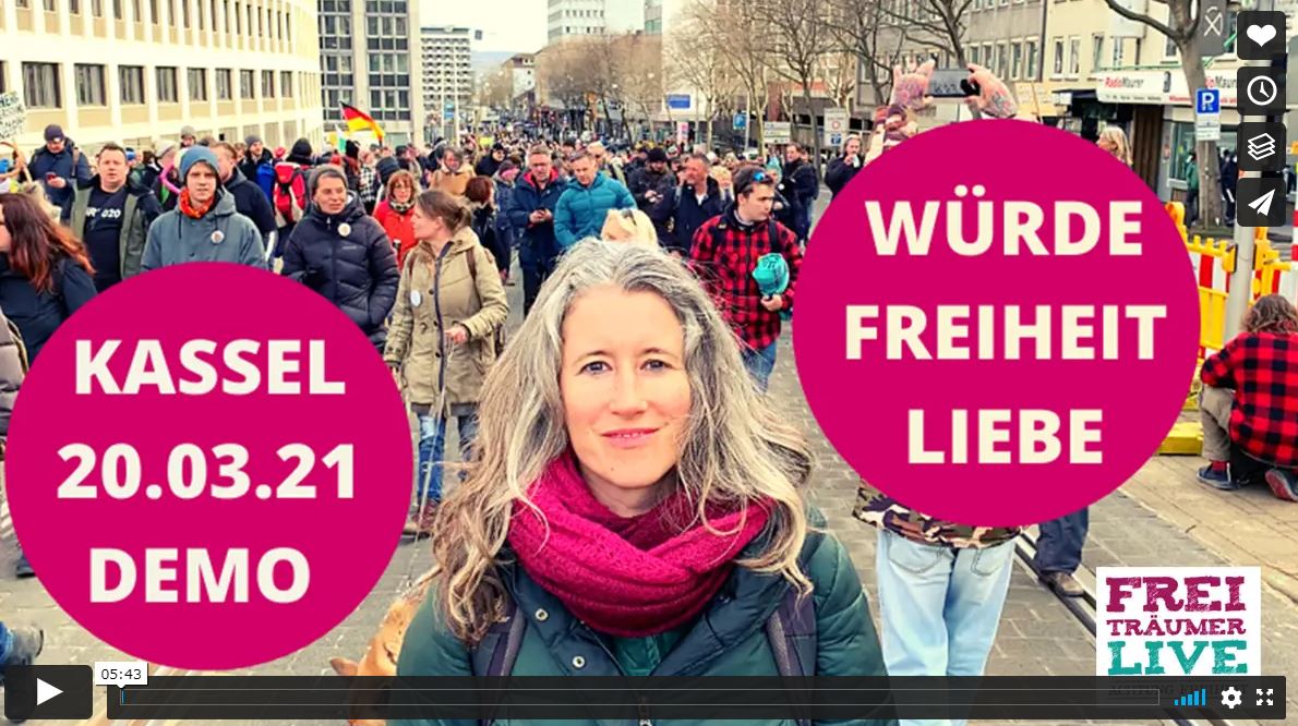 Demo Kassel am 20.03.21   Kyrie Eleison 2