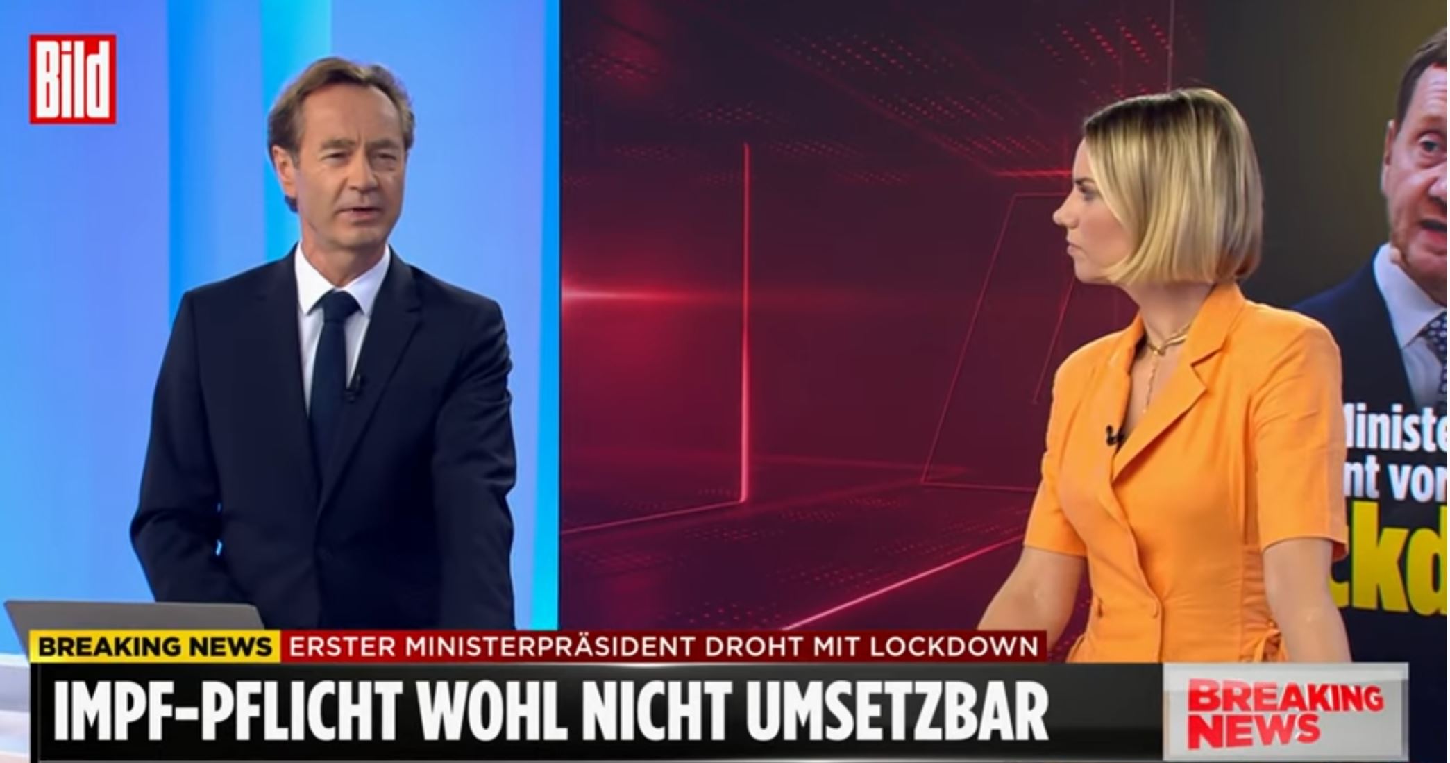 Deutschland droht neuer Lockdown Kann man den Leuten nicht mehr antun Tiede in BILD Live