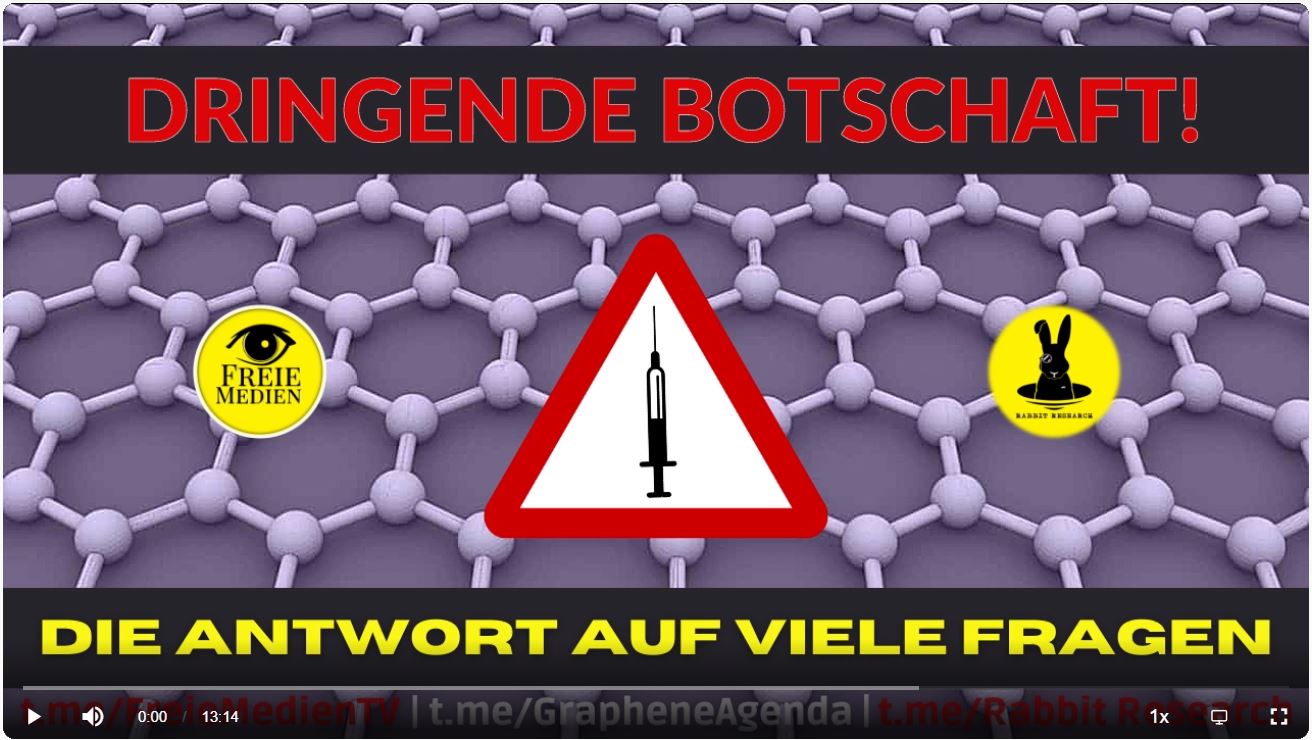 Dringende Botschaft   Covid 19 durch Graphenoxid verursacht und Magnetismus auch   1