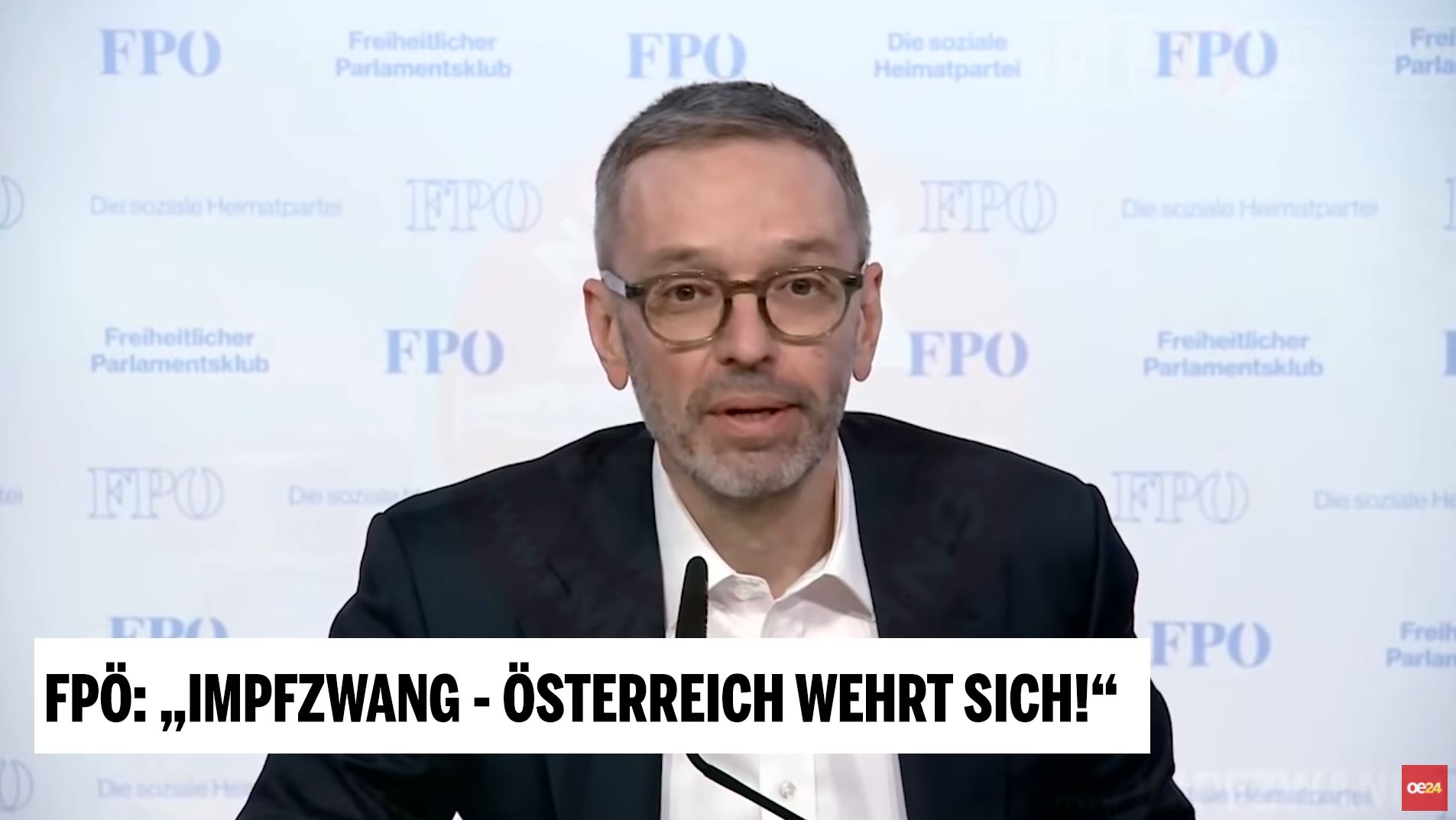 FPÖ Impfzwang   Österreich wehrt sich