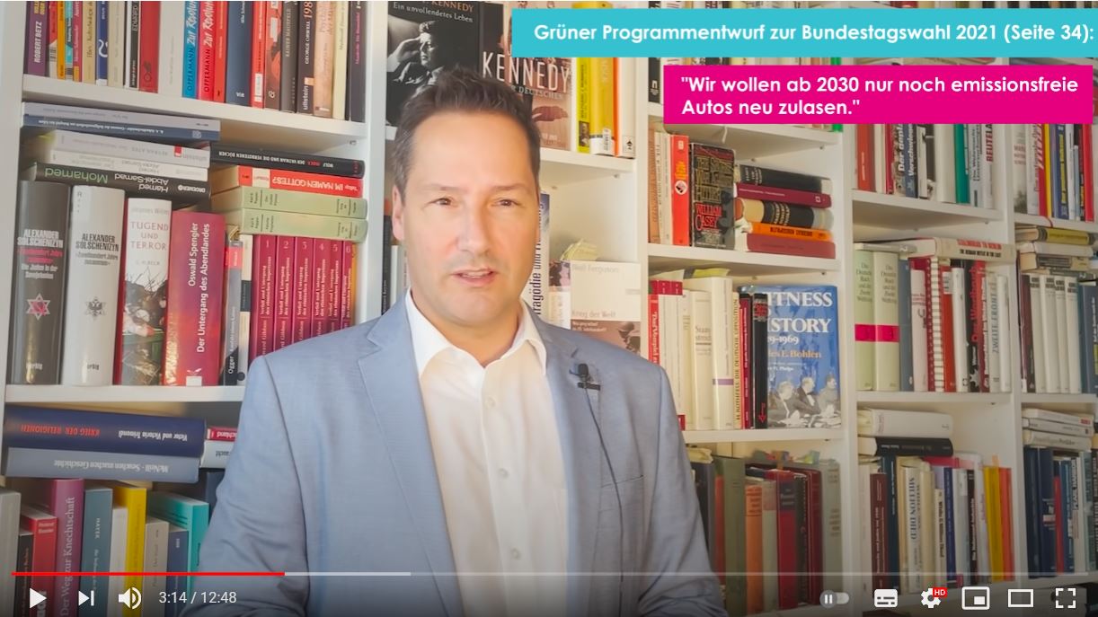 Horror    Grüne Zukunftsvision 2050   Grüner Ministerpräsident Kretschmann und Dieter Nuhr vs Baerbock 2