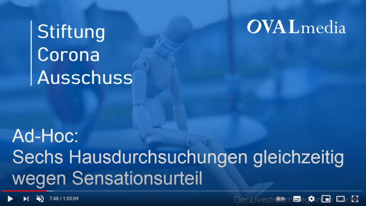 Sechs Hausdurchsuchungen gleichzeitig wegen Sensationsurteil