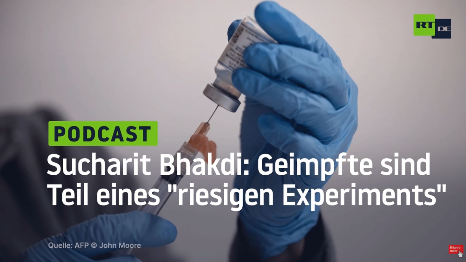 Sucharit Bhakdi legt mit neuem Buch nach   Geimpfte sind Teil eines riesigen Experiments