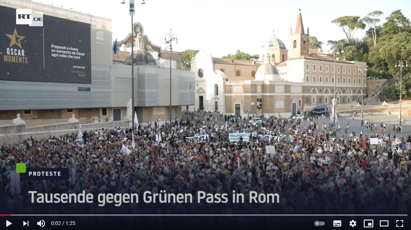 Tausende zeigen dem Grünen Pass die Rote Karte