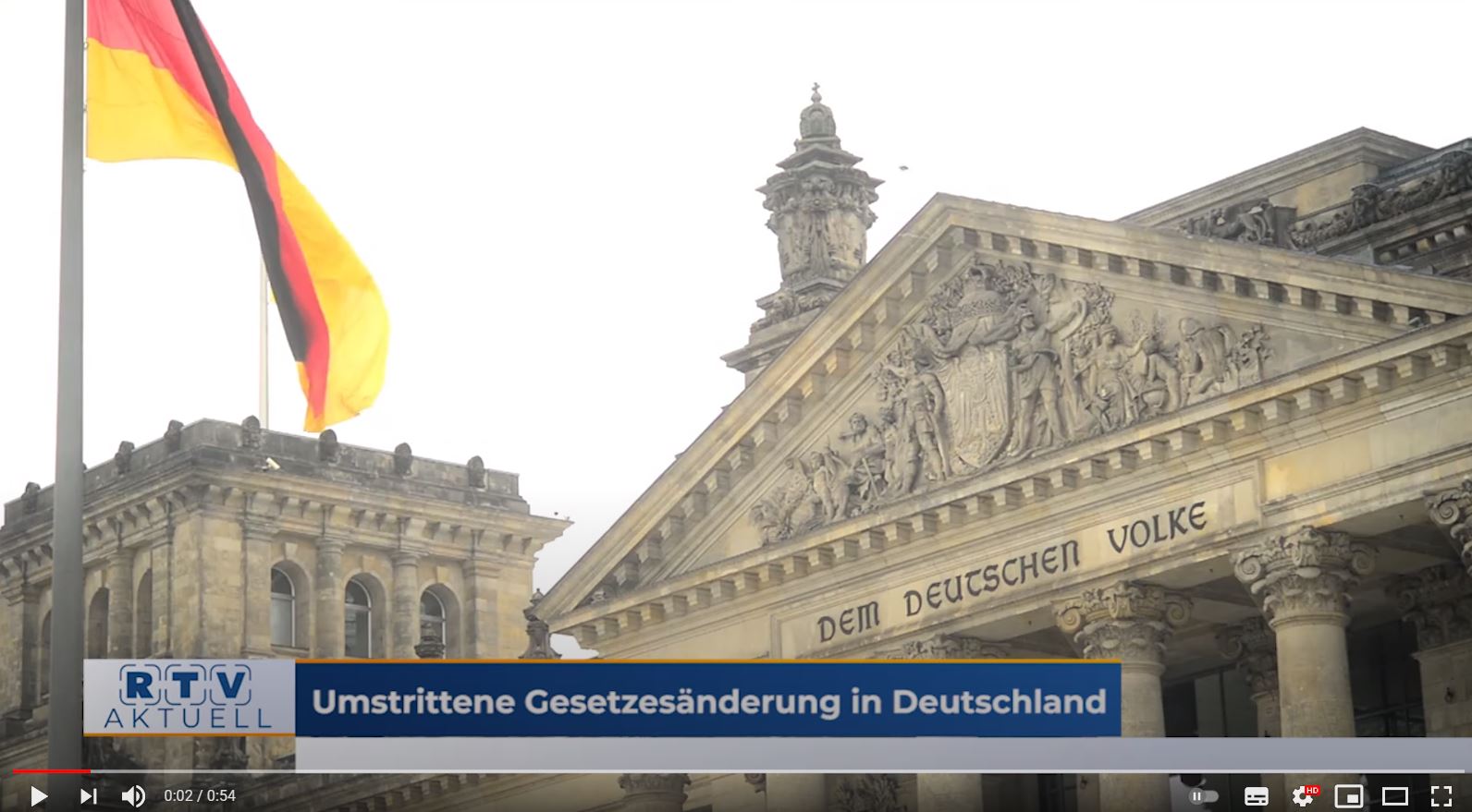 Umstrittene Gesetzesänderung in Deutschland