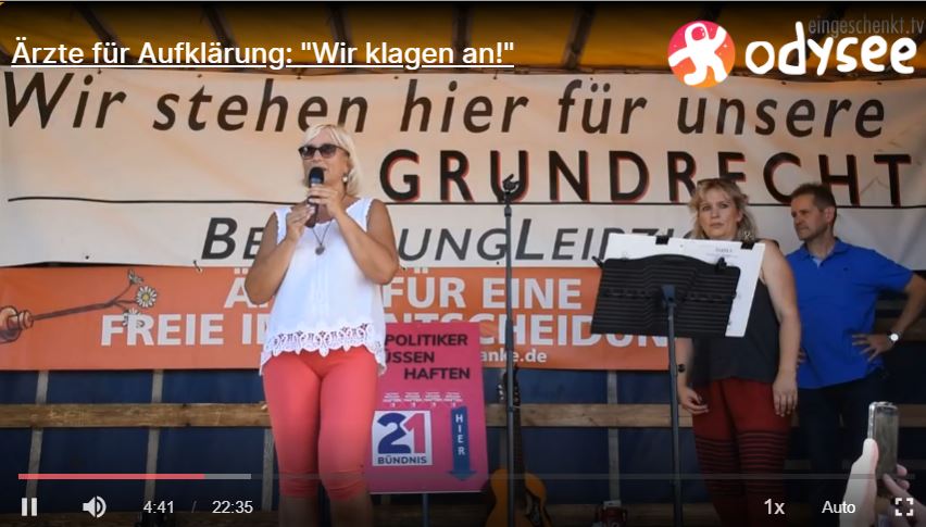 Ärzte für Aufklärung   Wir klagen an